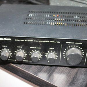 Radio Shack MPA-30 32-2034, 20 Watt P.A. Public Address Amplifier 120V/12V
